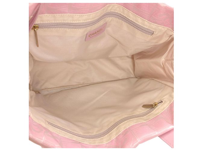Timeless Borsa Tote Chanel New Travel Line PM Rosa - vista 5