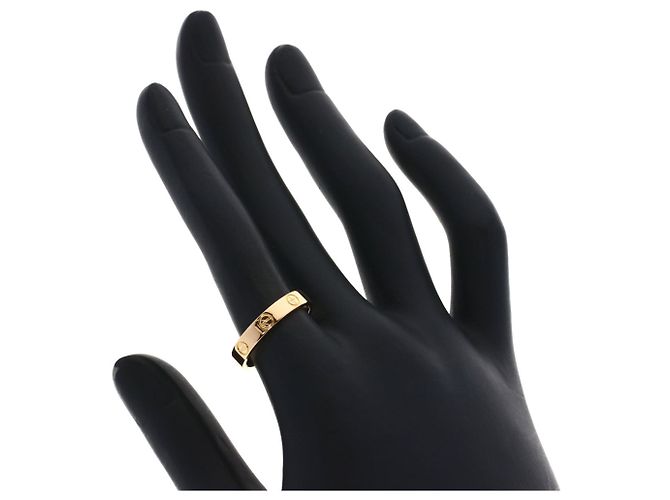 Anello Mini Love Cartier in oro rosa 18K - vista 5