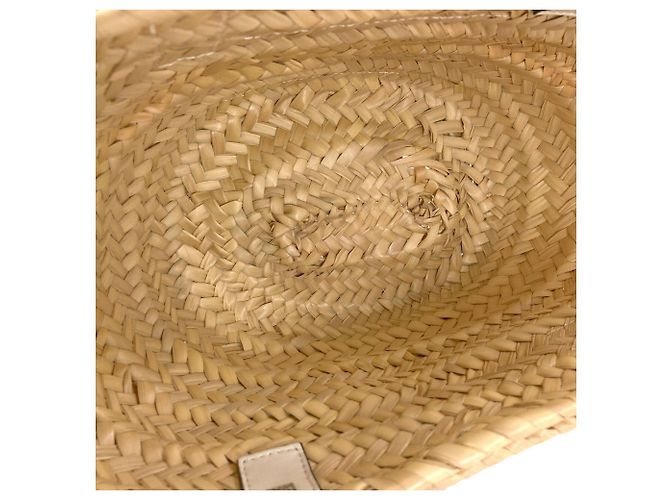 Borsa Tote Basket Small Loewe Bianco - vista 5