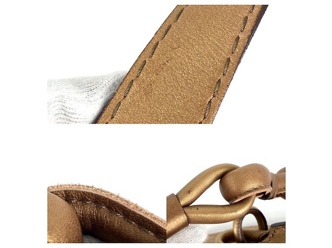 Borsa Loewe Fiesta Metallic da donna Bronzo - vista 12