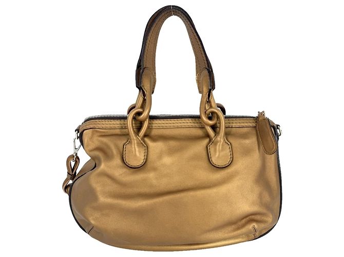 Borsa Loewe Fiesta Metallic da donna Bronzo - vista 2