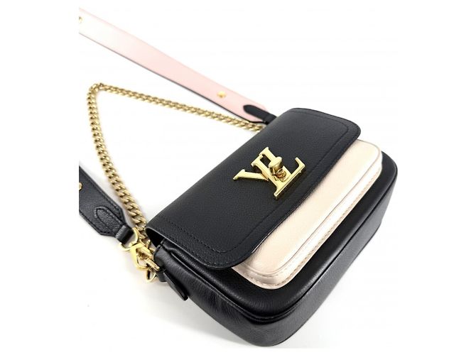 Borsa Lockme Tender da donna Louis Vuitton Nero Crudo - vista 3
