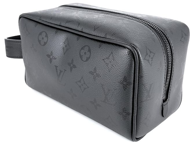 Borsa Louis Vuitton Monogram Midnight Canvas Nero - vista 3