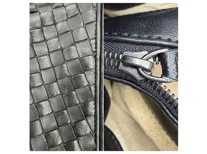 Borsa Bottega Veneta Intrecciato Nero - vista 7