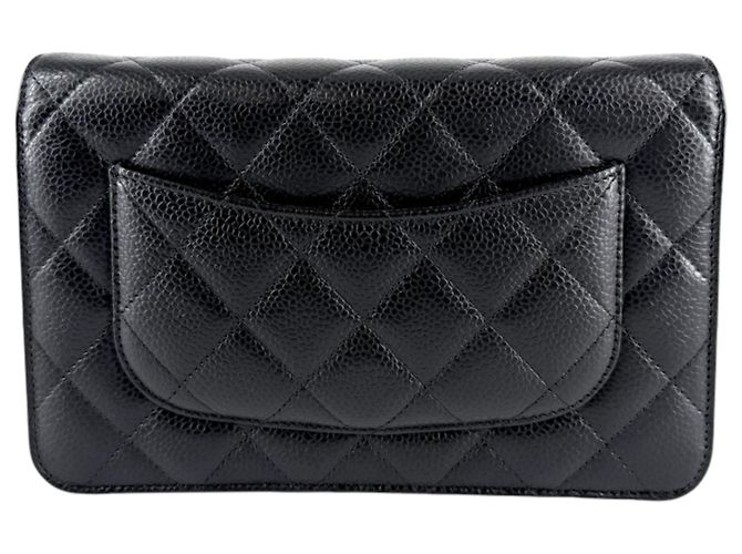 Borsa a tracolla Chanel Matelassé Nero - vista 2