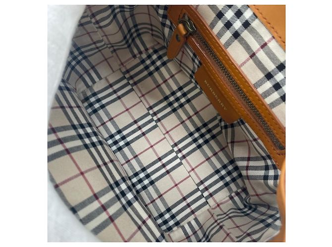 Bolso de mano Burberry de cuero marrón Castaño - vista 4