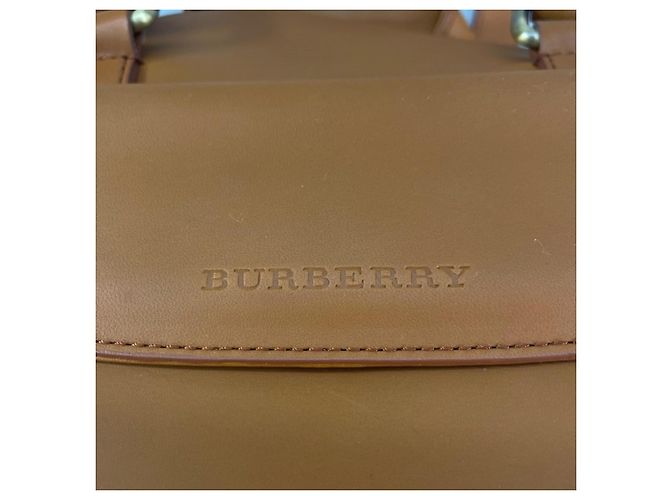 Bolso de mano Burberry de cuero marrón Castaño - vista 7
