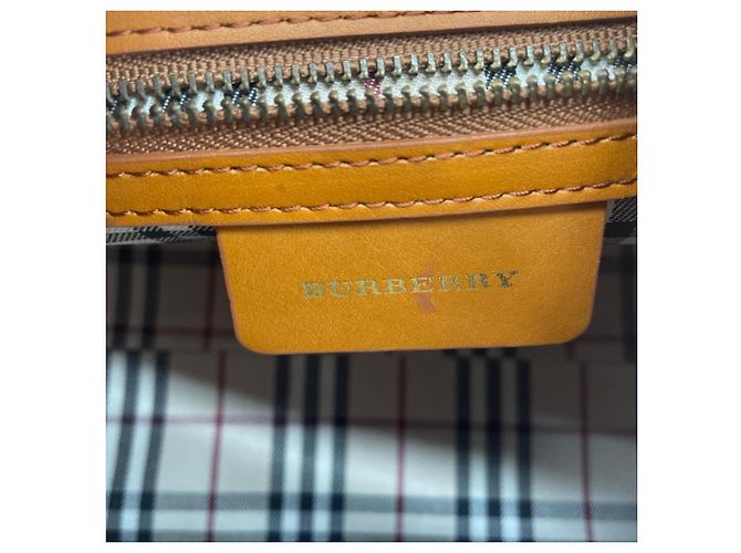 Bolso de mano Burberry de cuero marrón Castaño - vista 8
