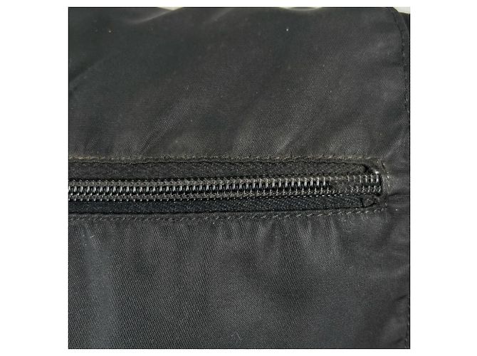 Borsa a tracolla Prada in nylon nero - vista 21