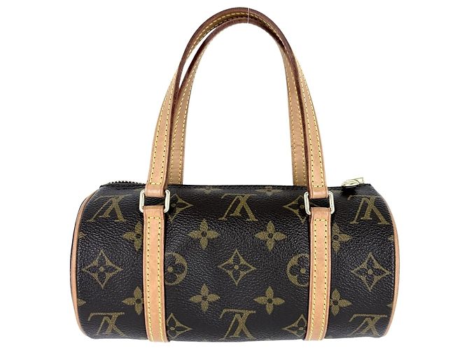 Borsa a tracolla Mini Papillon 19 da donna Louis Vuitton Marrone - vista 2