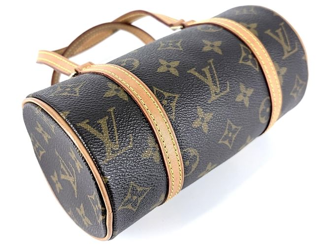 Borsa a tracolla Mini Papillon 19 da donna Louis Vuitton Marrone - vista 3