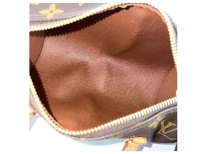 Borsa a tracolla Mini Papillon 19 da donna Louis Vuitton Marrone - vista 4