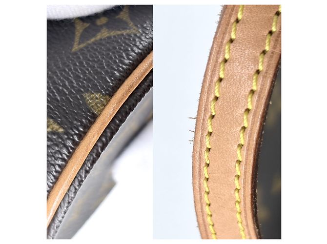 Borsa a tracolla Mini Papillon 19 da donna Louis Vuitton Marrone - vista 6