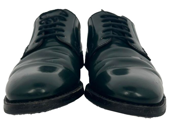 Scarpe Derby con lacci Church's Shannon in pelle Olive - vista 2