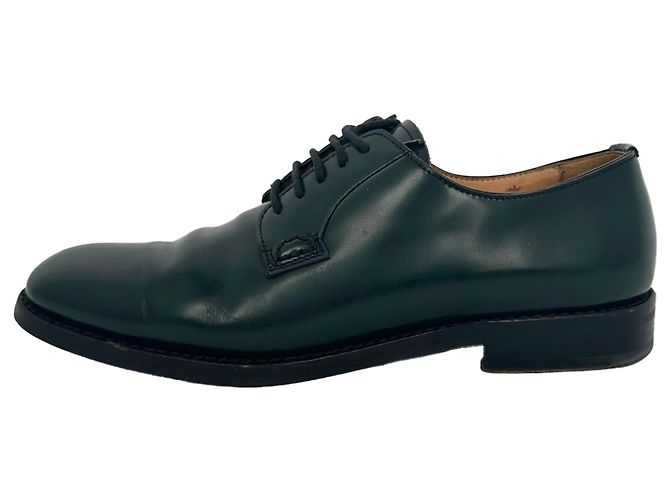 Scarpe Derby con lacci Church's Shannon in pelle Olive - vista 7