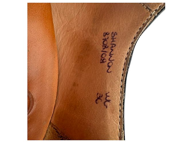 Scarpe Derby con lacci Church's Shannon in pelle Olive - vista 9