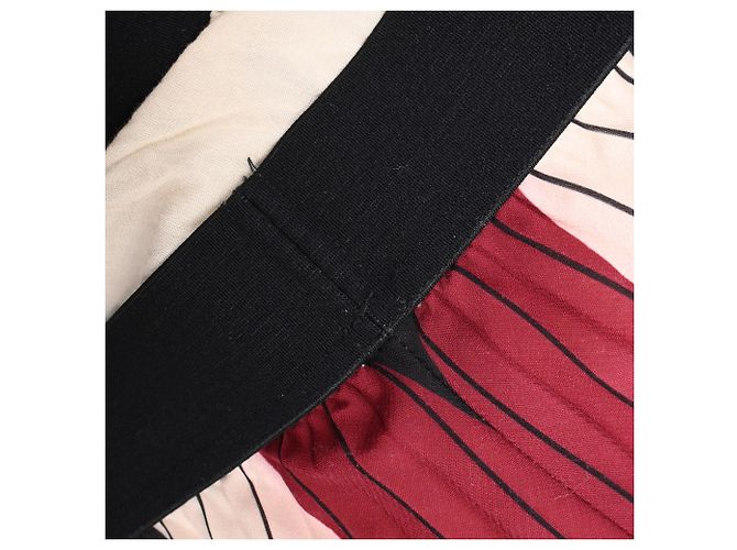 Ba&Sh Hendy Pleated Midi Skirt in Multicolor Polyester  Multiple colors - view 17