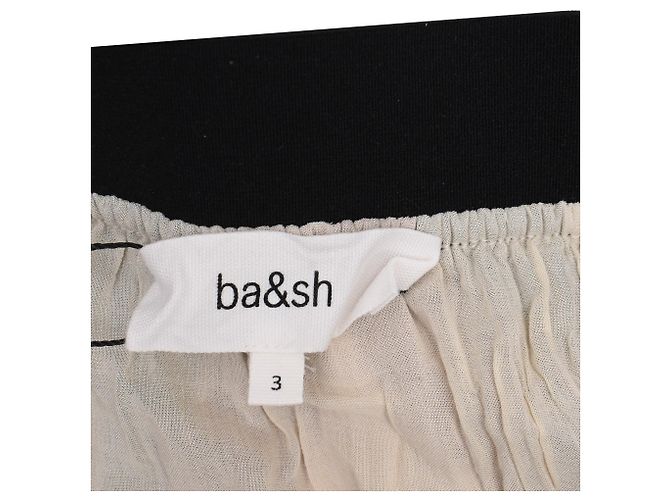 Ba&Sh Hendy Pleated Midi Skirt in Multicolor Polyester  Multiple colors - view 4