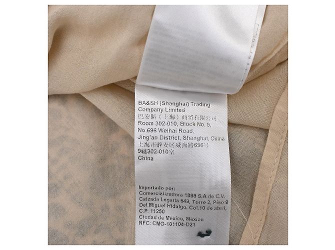 Ba&Sh Travis Mini-Kleid mit Blumenprint aus multicoloured Viskose Mehrfarben - Ansicht 9