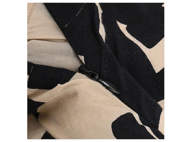 Falda midi estampada Ba&Sh en viscosa beige - vista 11