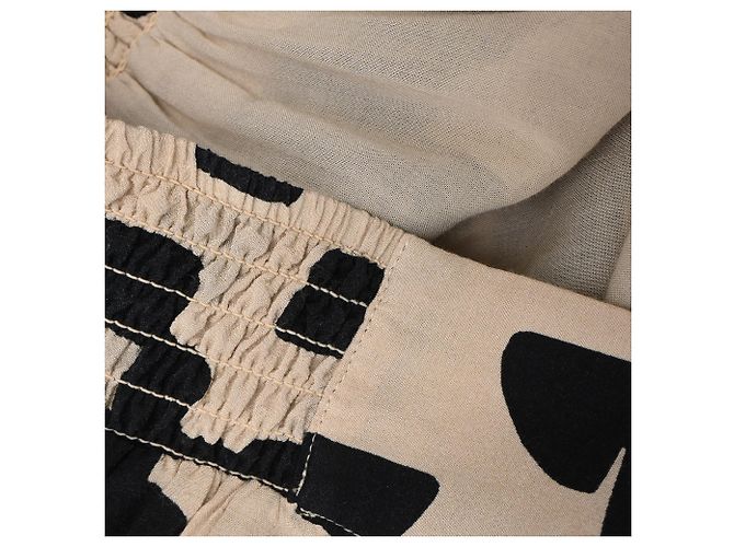 Falda midi estampada Ba&Sh en viscosa beige - vista 14