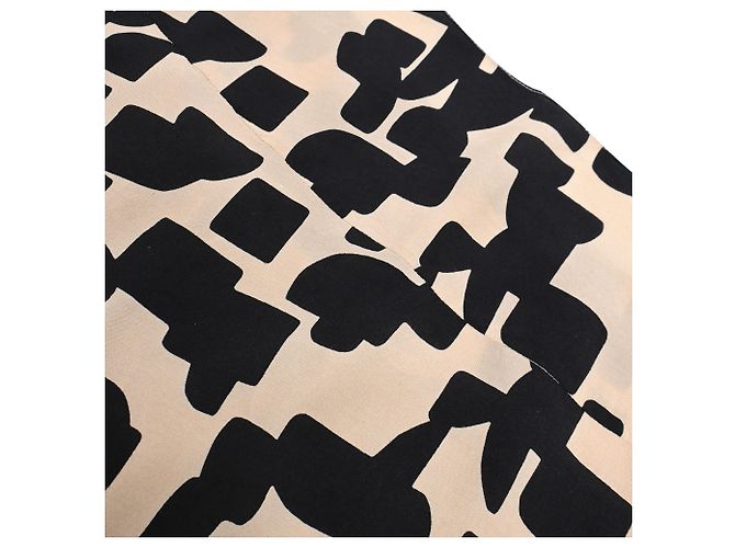 Falda midi estampada Ba&Sh en viscosa beige - vista 16