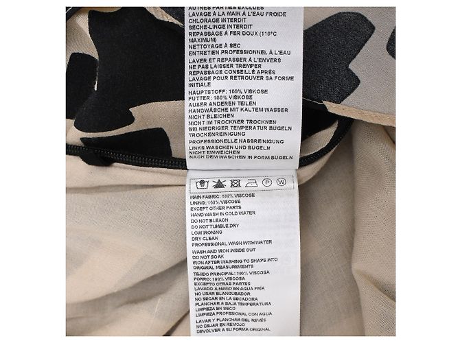 Falda midi estampada Ba&Sh en viscosa beige - vista 6
