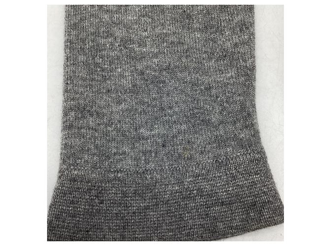 Tory Burch Sayre Pullover mit Taschen aus grauem Kaschmir - Ansicht 6