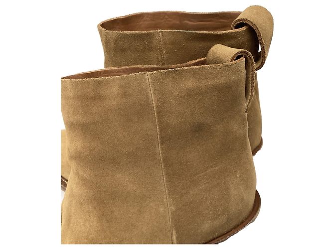Stivaletti Acne Studios Donna in camoscio marrone - vista 10