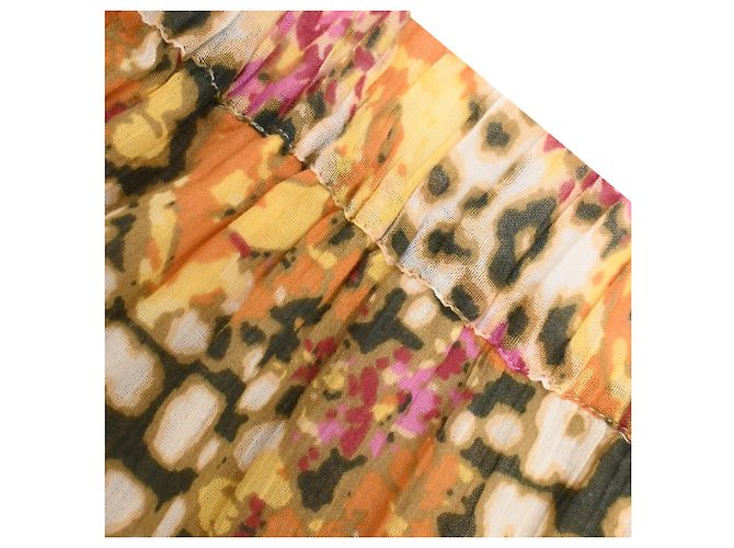 Gonna midi Ba&Sh Diary a stampa floreale in cotone multicolore - vista 10