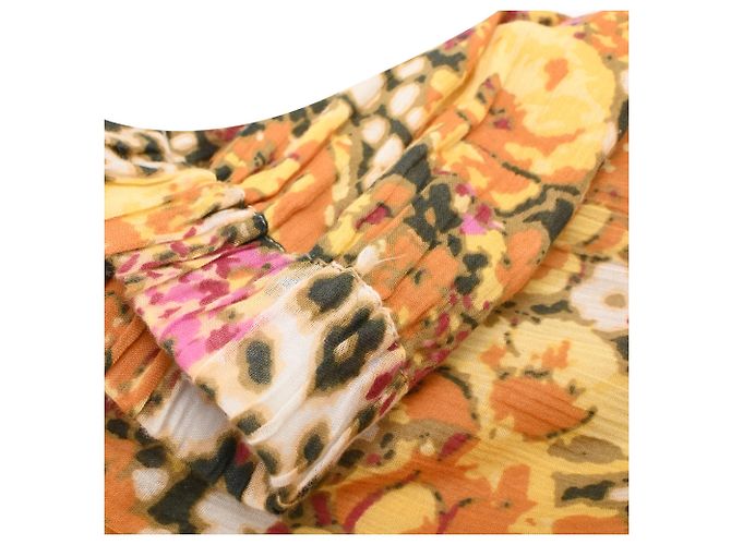 Gonna midi Ba&Sh Diary a stampa floreale in cotone multicolore - vista 11