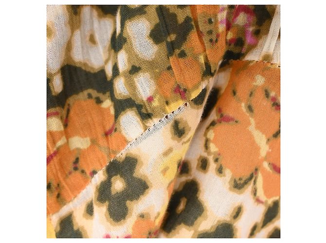Gonna midi Ba&Sh Diary a stampa floreale in cotone multicolore - vista 13