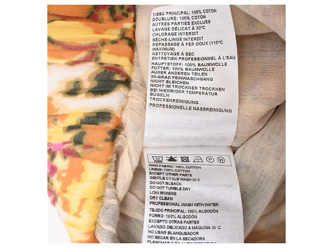 Gonna midi Ba&Sh Diary a stampa floreale in cotone multicolore - vista 6
