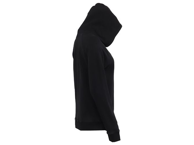 Sudadera con capucha Saint Laurent 1971 en algodón negro - vista 3