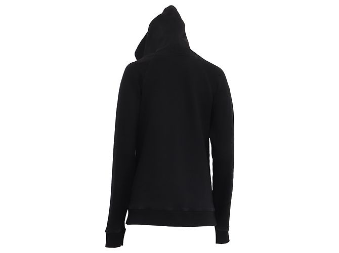 Sudadera con capucha Saint Laurent 1971 en algodón negro - vista 4