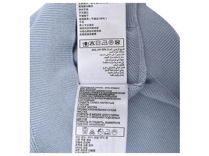 Ba&Sh Basem Kurzarm-Cardigan mit Knöpfen aus blauem Modal - Ansicht 9