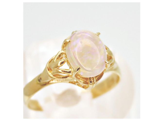 Autre Marque Au750 Opalring Golden - Ansicht 4