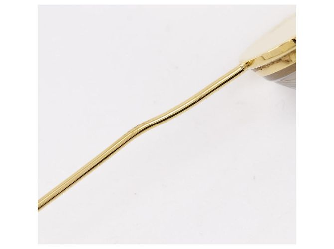 Autre Marque Spilla in cristallo Cabochon Lalique D'oro - vista 6