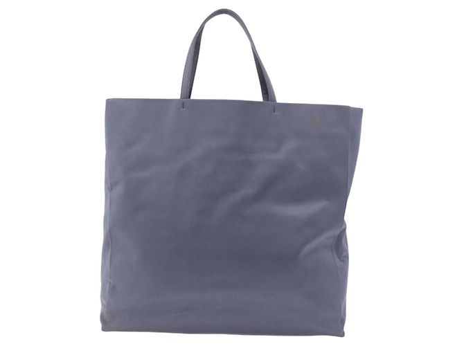 PRADA Hand Bag Satin Blue - vista 2