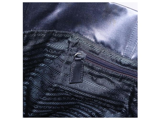 PRADA Hand Bag Satin Blue - vista 20