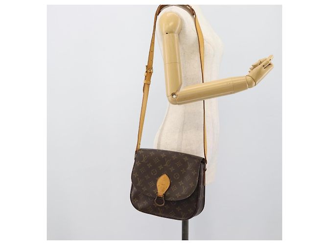 LOUIS VUITTON Monogram Saint Cloud GM Shoulder Bag M51242 LV - vista 26