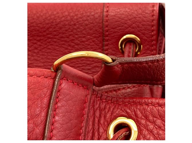 Hermès Borsa a tracolla Hermes Market GM Rouge Gold Hardware - vista 11