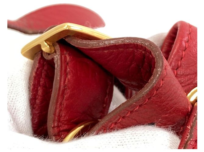 Hermès Borsa a tracolla Hermes Market GM Rouge Gold Hardware - vista 7