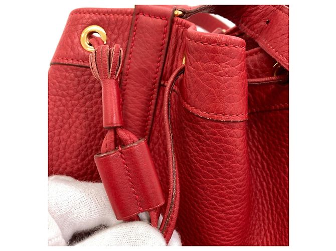 Hermès Borsa a tracolla Hermes Market GM Rouge Gold Hardware - vista 9