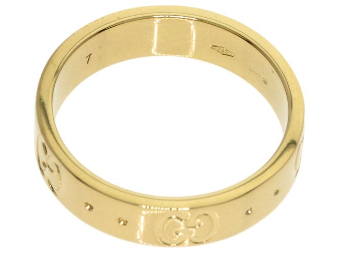 Anello Gucci Icon #7 in Oro Giallo 18K - vista 4