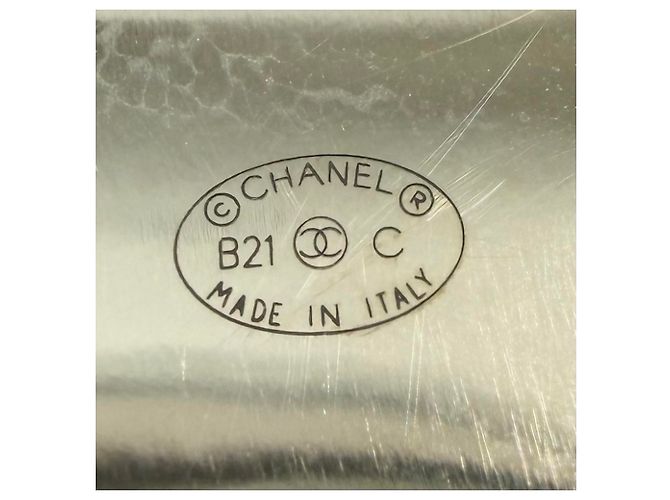 Fermi capelli Chanel strass dorato D'oro - vista 4