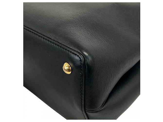 Fendi Toujours Handbag Black White - view 13