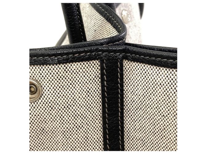 Hermès Borsa Tote Hermes Garden Party PM Marrone - vista 8