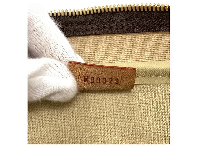 Borsa Louis Vuitton M47270 Deauville Monogramma - vista 7