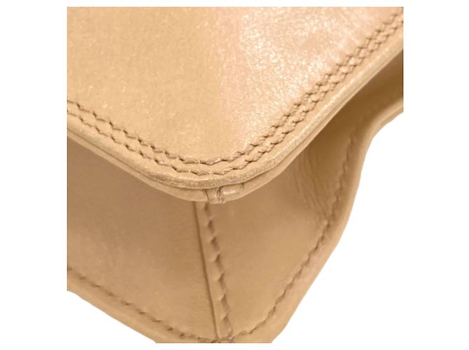 Borsa Tote Chanel Coco Mark Gold Hardware Beige - vista 17
